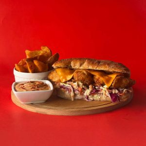 SANDWICH DE POLLO CRISPY
